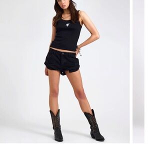 one teaspoon black bandits shorts size 22/23